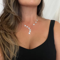 Cascading butterflies necklace - The Songbird Collection