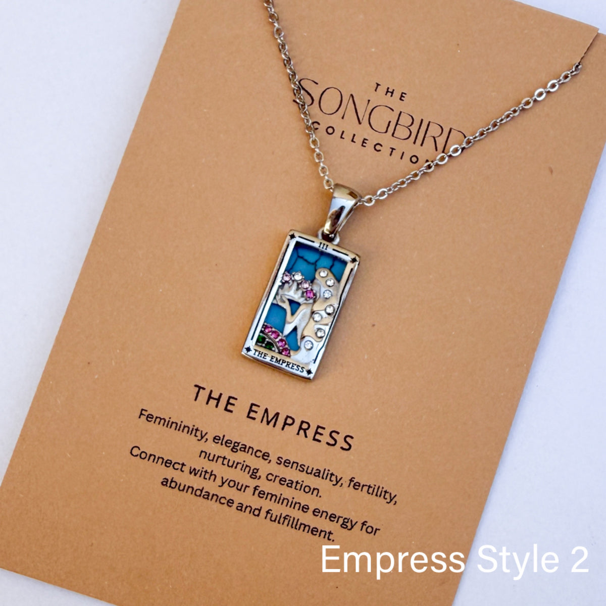 Celestial Manifestation Tarot Necklace - 10+ Designs