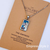 Celestial Manifestation Tarot Necklace - 10+ Designs