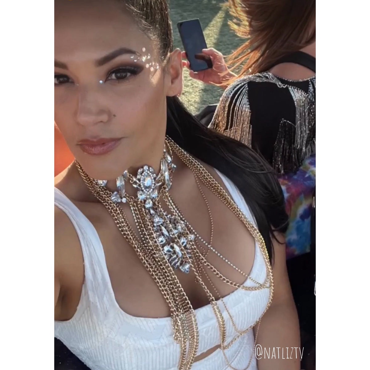 Crystal Chandelier Shoulder Chains - LAST CHANCE, FINAL SALE!