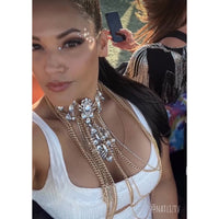 Crystal Chandelier Shoulder Chains - LAST CHANCE, FINAL SALE!