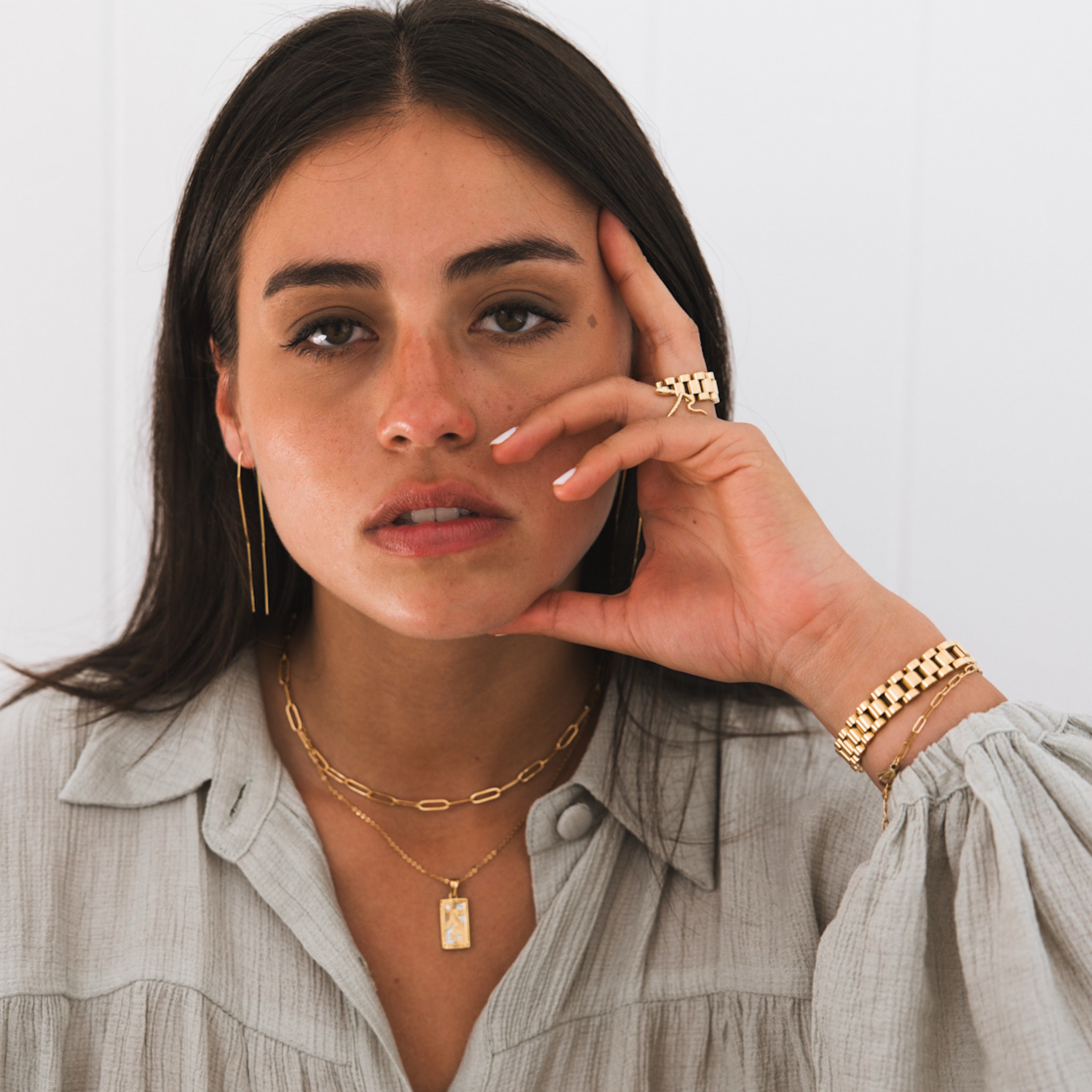 Lucia Watch Link Chain Bracelet – The Songbird Collection