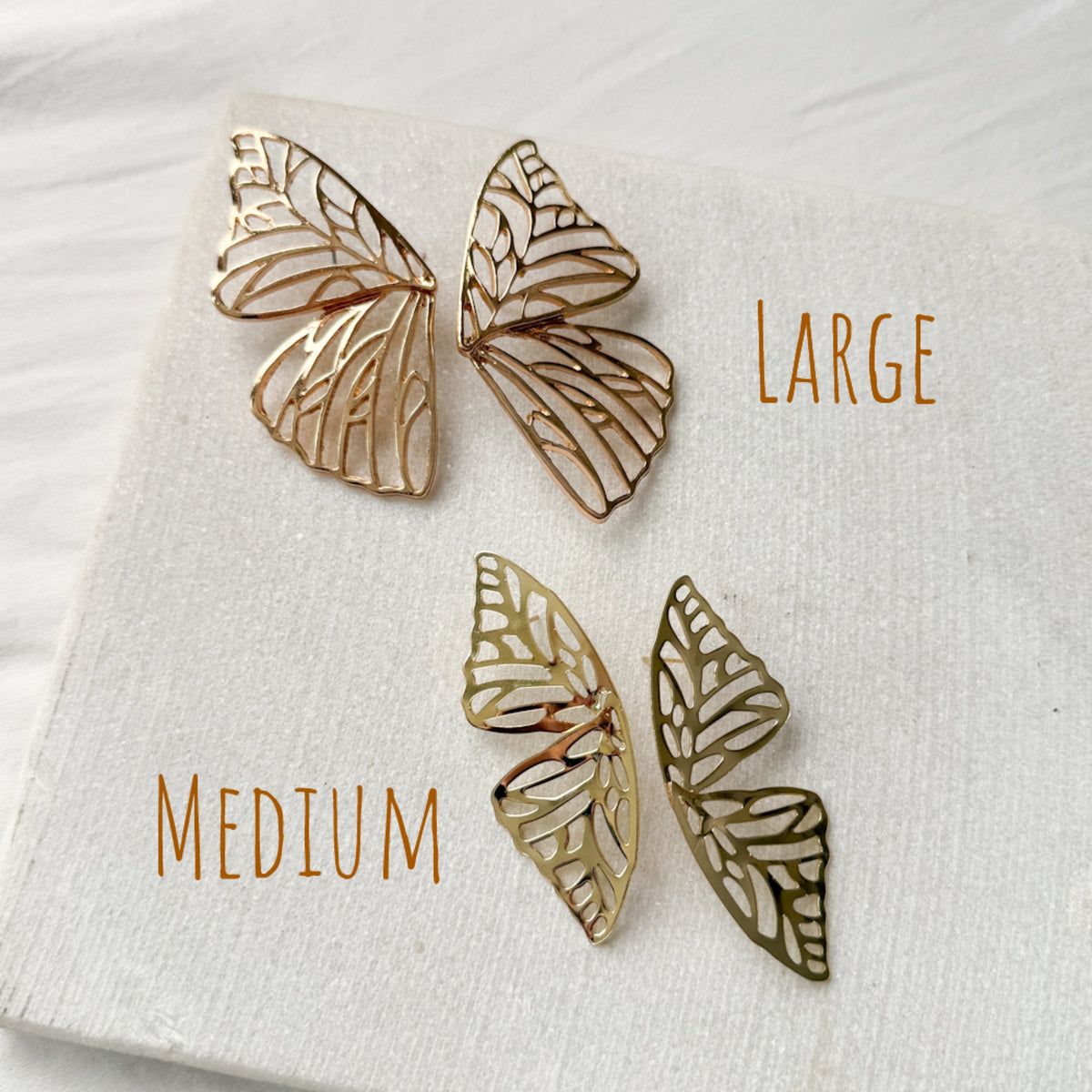 Monarch Butterfly Earrings - LAST CHANCE