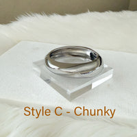 Chrome Wave Cuffs - 3 Styles