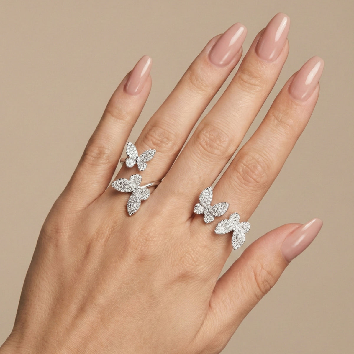 Papillon Butterflies Ring