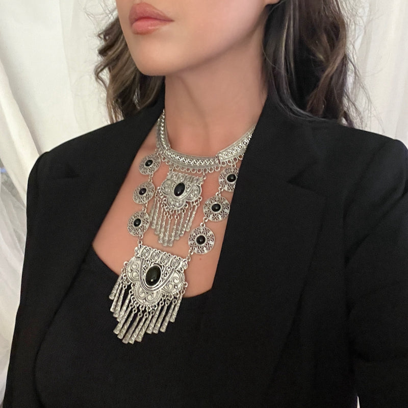 Ara Boho Statement Necklace - 3 Colors!