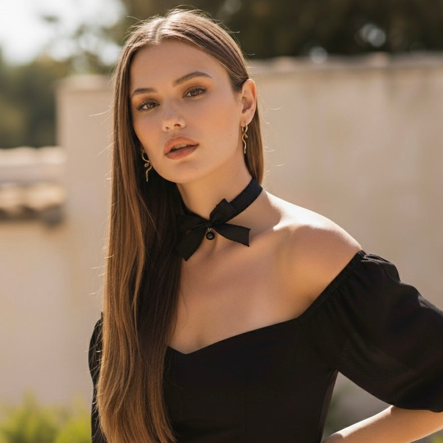 Twinkle Belle Ribbon Choker