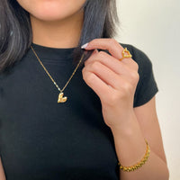 Hammered Heart Necklace - LAST CHANCE!