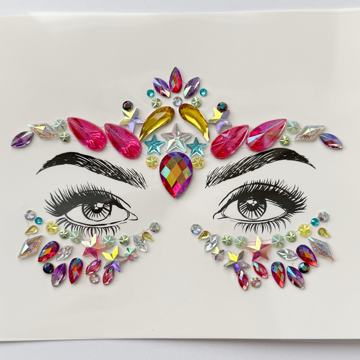 Candy Face Gems - 10 Designs!