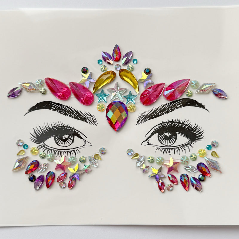 Candy Face Gems - 10 Designs!