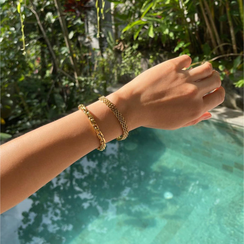 Kassia Block Chain Bracelet