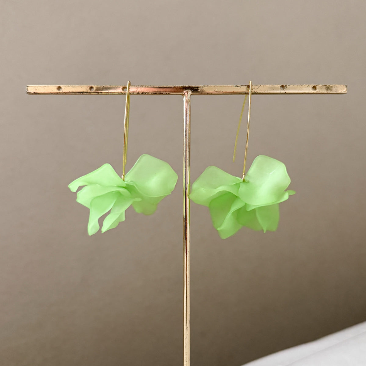 Cyclamen Petal Drop Earrings - 18 COLORS LAST CHANCE!