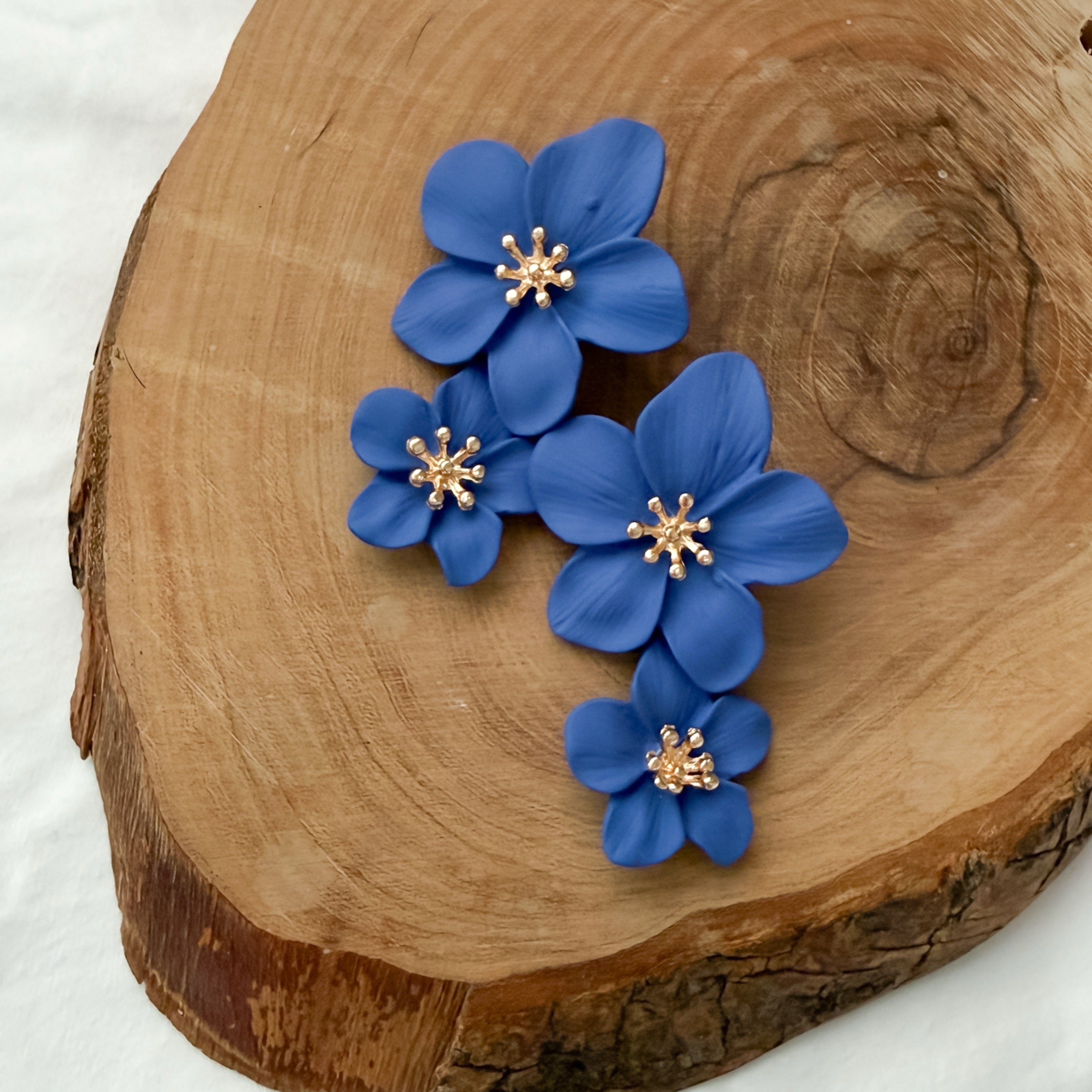 Hibiscus Flower Drop Earrings - LAST CHANCE! – The Songbird Collection