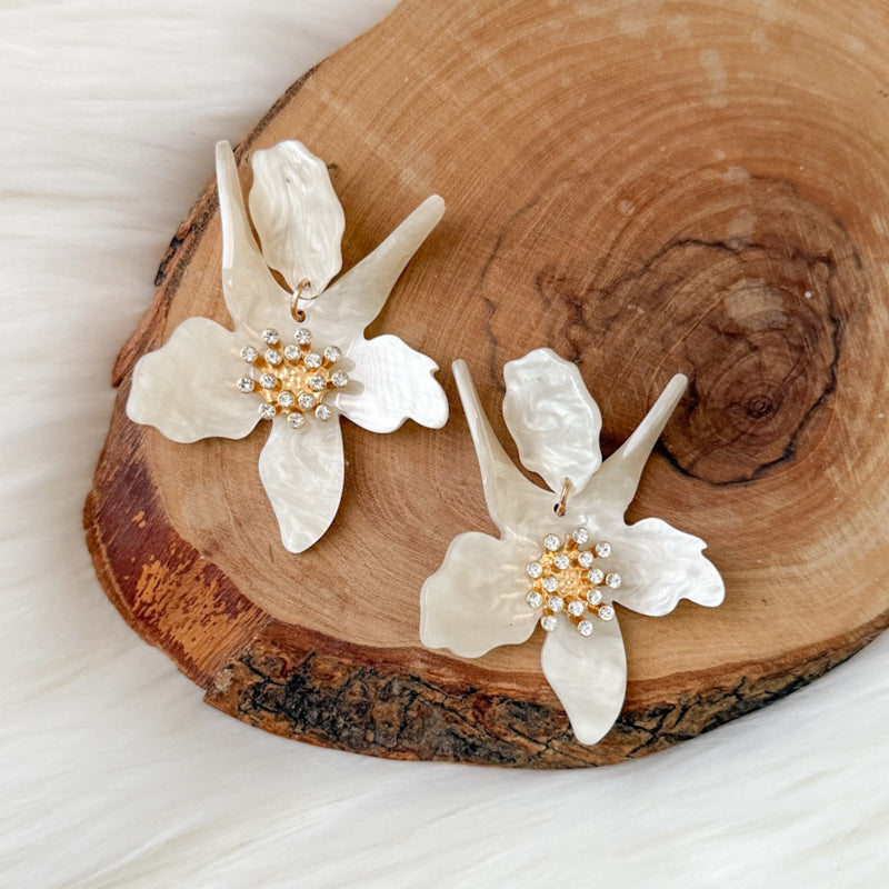 Rue Flower Earrings - 18 COLORS!