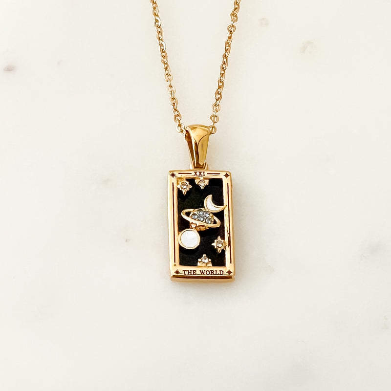 Celestial Manifestation Tarot Necklace - 10 Designs!