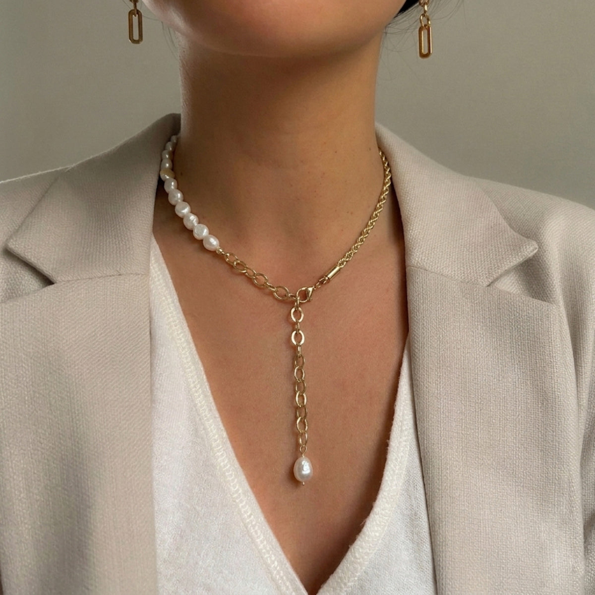 Ashlyn Freshwater Pearl Necklace - LAST CHANCE!