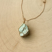Raw Stone Crystal Necklace - LAST CHANCE/FINAL SALE