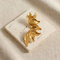 Molten Flame Statement Earrings - The Songbird Collection 