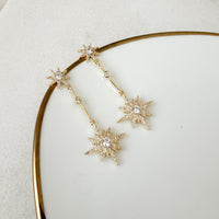 North Star Drop Earrings
