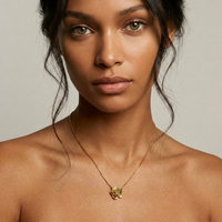 Petite Rosette Necklace - The Songbird Collection 
