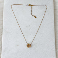 Petite Rosette Necklace - The Songbird Collection 