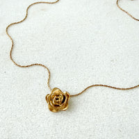 Petite Rosette Necklace - The Songbird Collection 