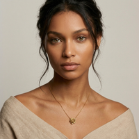 Petite Rosette Necklace - The Songbird Collection 
