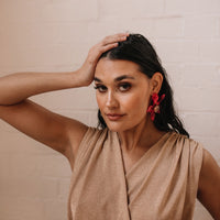 Rue Flower Earrings - 21 COLORS - LAST CHANCE!