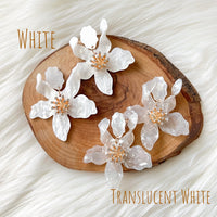 Rue Flower Earrings - 21 COLORS - LAST CHANCE!