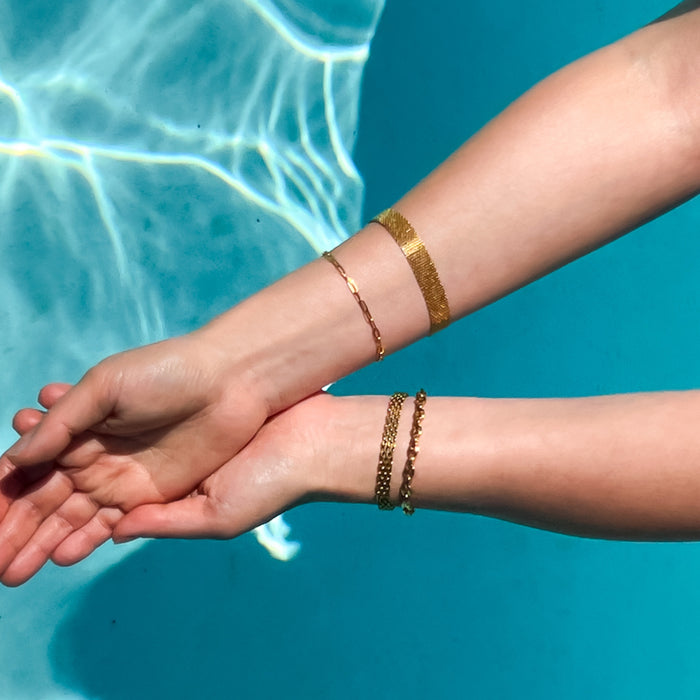 Stacked Stainless Chain Bracelets - 4 Styles LAST CHANCE!