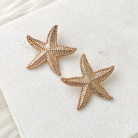 Starfish Statement Earrings - The Songbird Collection