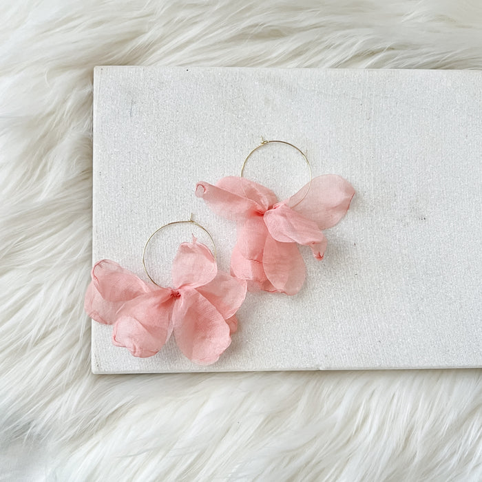 Sweet Romance Chiffon Earrings - 6 Colors!