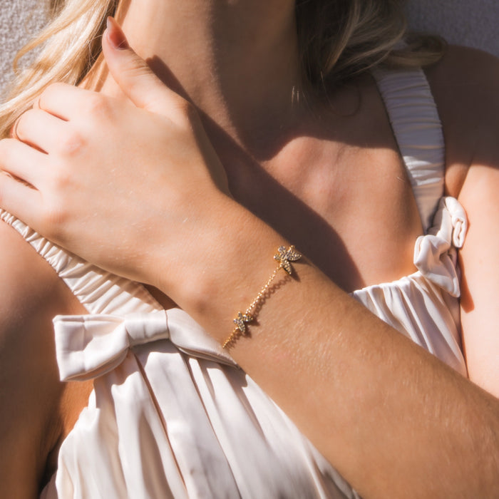 Sweet butterflies bracelet - The Songbird Collection