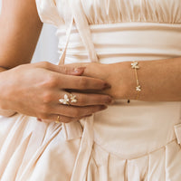 Sweet butterflies bracelet and ring - The Songbird Collection