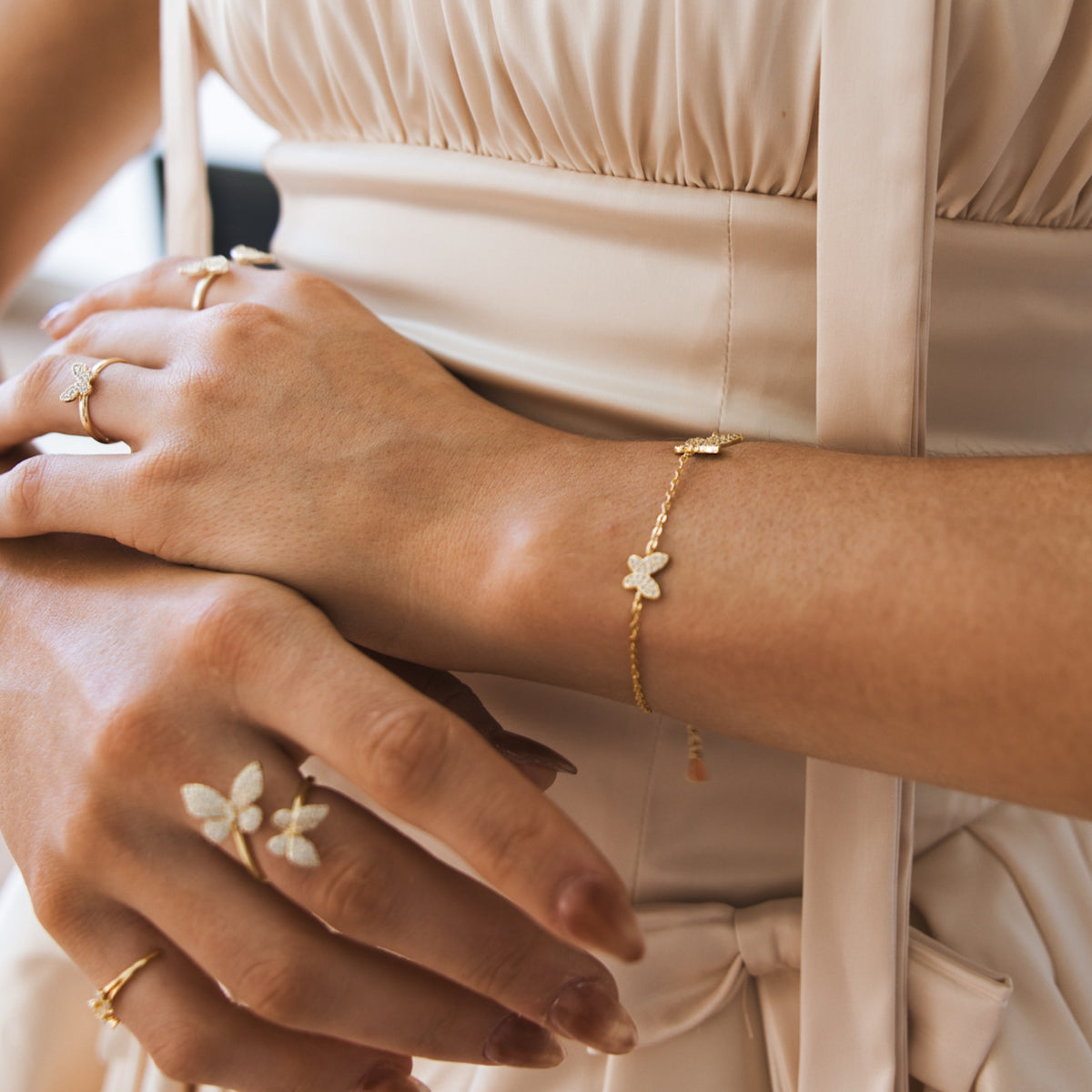 Sweet butterflies bracelet - The Songbird Collection