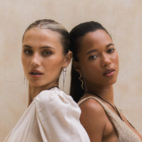 The Curve Drop Earrings  -The Songbird 