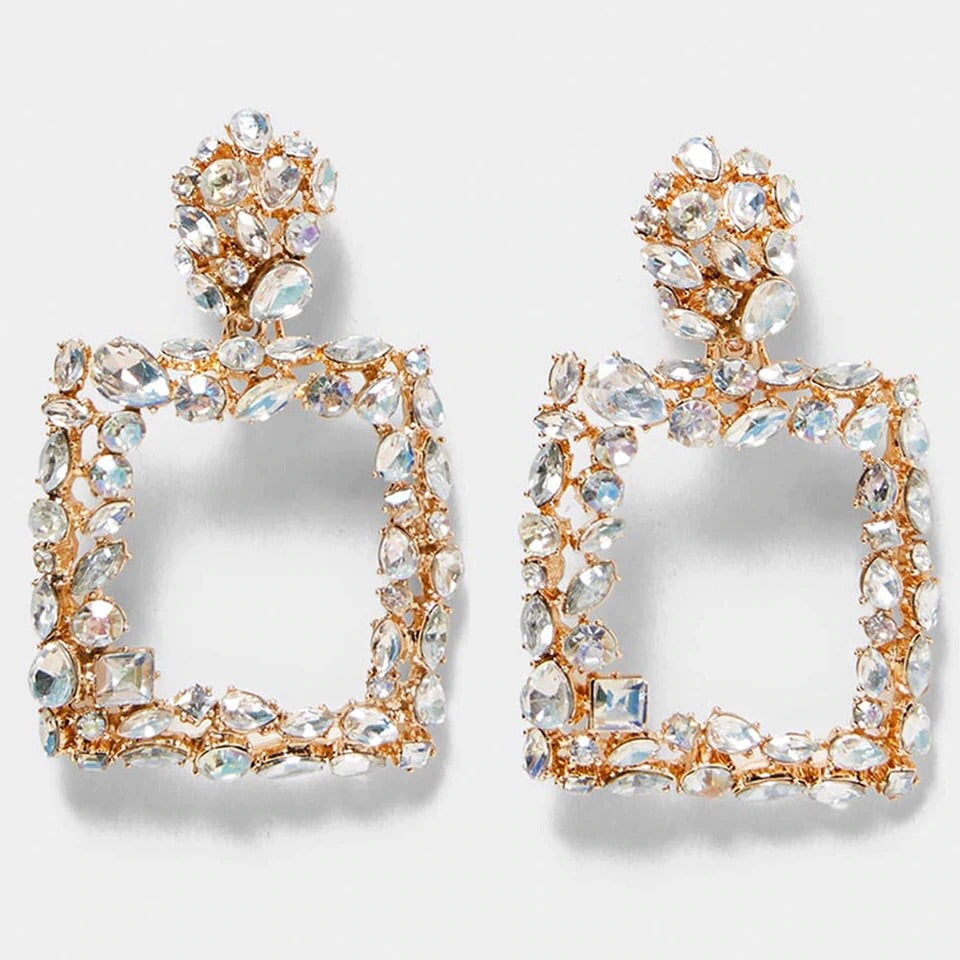 Crysta Brilliance Statement Earrings - LAST CHANCE