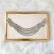 Silver with Clear Rhinestones
