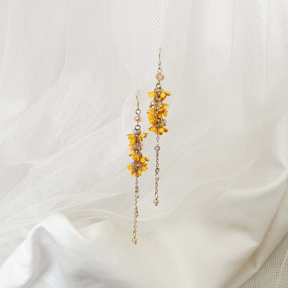 Angelica Flower Drop Earrings - 4 Colors LAST CHANCE!