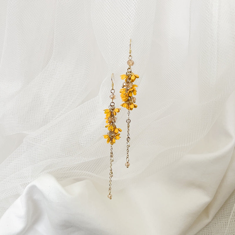 Angelica Flower Drop Earrings - 4 Colors LAST CHANCE!