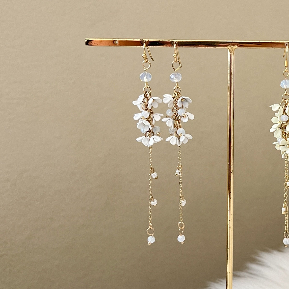 Angelica Flower Drop Earrings - 4 Colors LAST CHANCE!