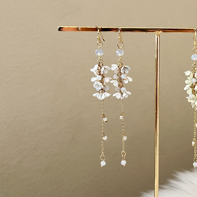 Angelica Flower Drop Earrings - 4 Colors LAST CHANCE!