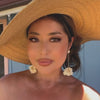 Vanilla Cream Petal Drop Earrings -  3 COLORS!