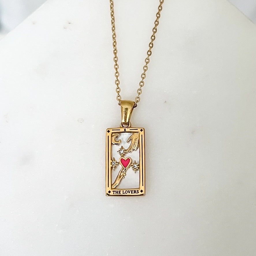 Celestial Manifestation Tarot Necklace - 10+ Designs
