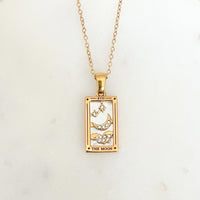positive affirmation manifestation destiny necklace stainless steel gold plating thesongbirdcollection.com