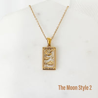 positive affirmation manifestation destiny necklace stainless steel gold plating thesongbirdcollection.com