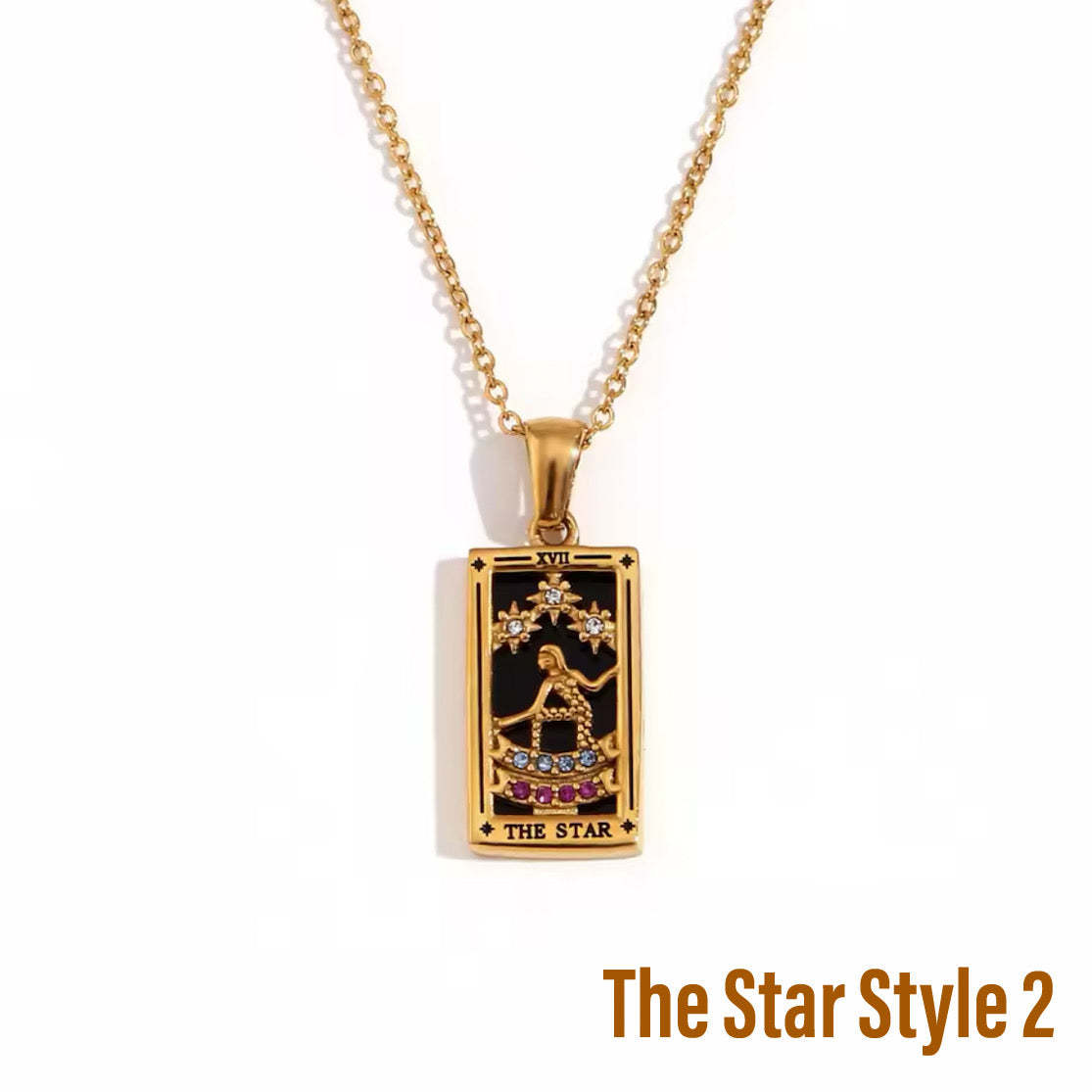 Celestial Manifestation Tarot Necklace - 10+ Designs