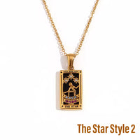 Celestial Manifestation Tarot Necklace - 10+ Designs
