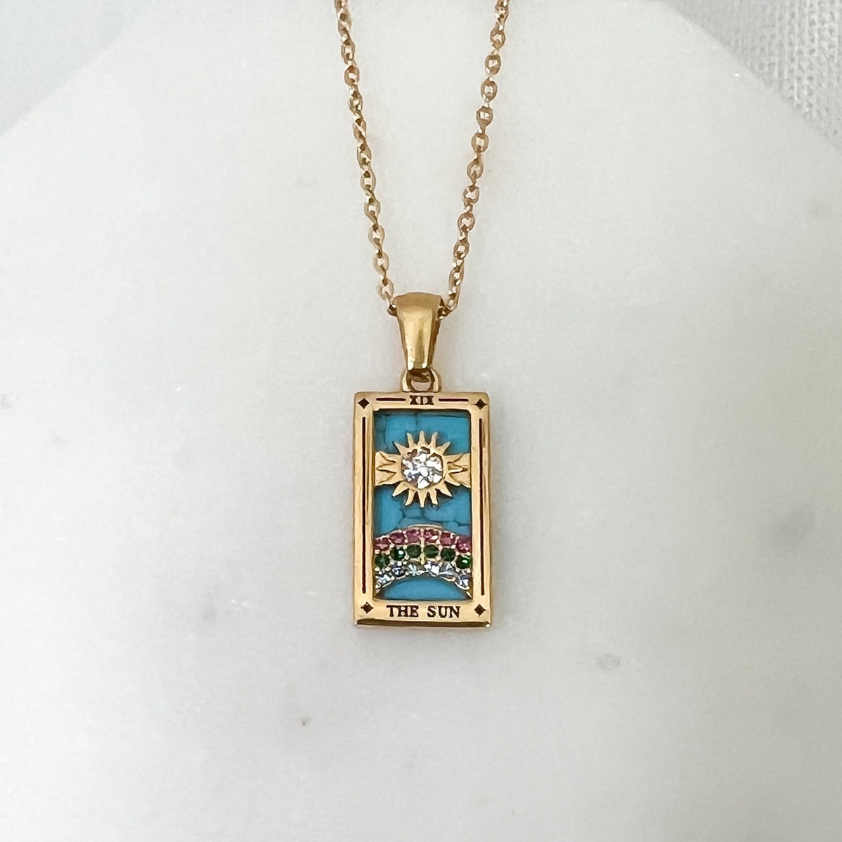 Celestial Manifestation Tarot Necklace - 10+ Designs