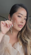 Butterfly and Pearls Ear Cuff